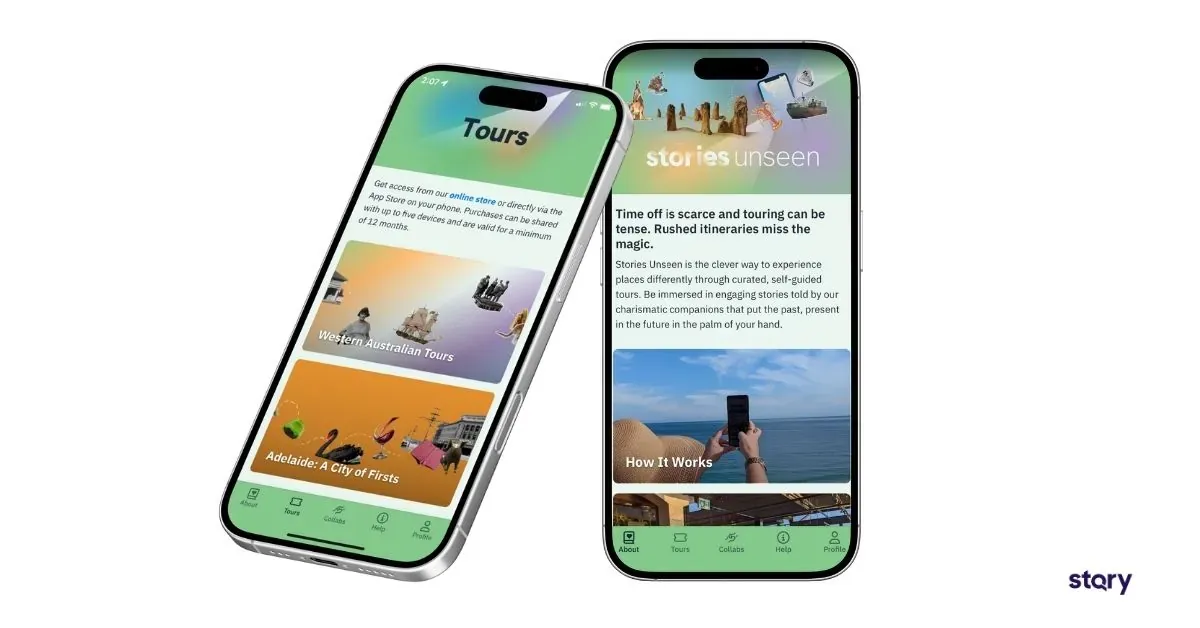 The Stories Unseen App powered by STQRY.
