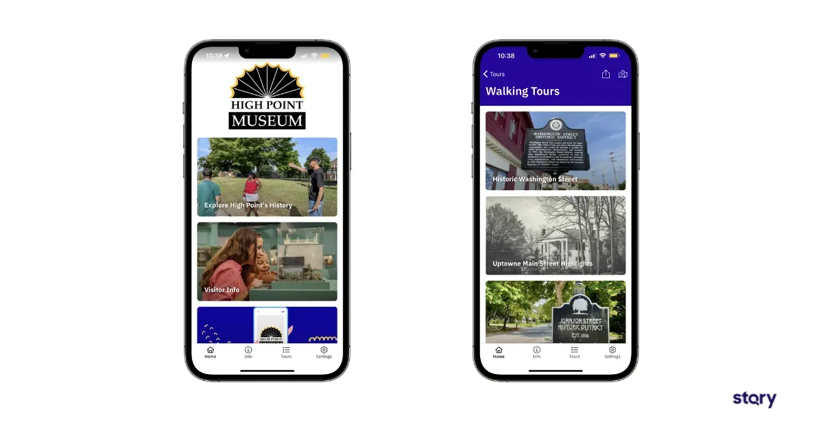 The High Point Museum App powered by STQRY.